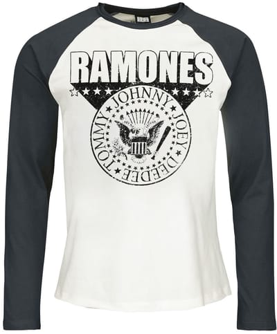 Ramones Amplified Collection - 3D Crest Heren Shirt met lange mouwen - meerkleurig - S
