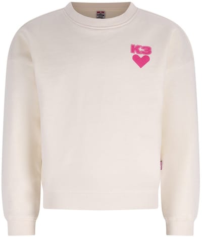 B.Nosy - BY x K3 sweater Sammie Adults - Winter White - Maat S-M