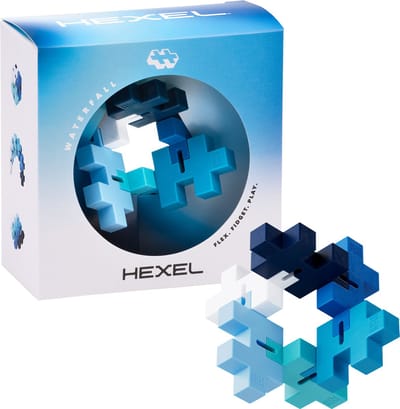 Plus-Plus Hexel waterval 6 delige Fidget toy - 3486 - Vanaf 3 jaar