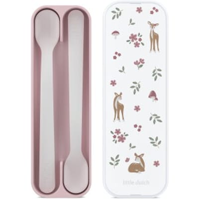 Mepal Mio Babylepel Little Dutch - Set van 2 - Lange steel - Kinderservies - Fairy Garden