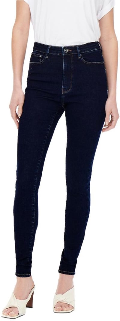 ONLY - ONLICONIC HW SK LONG ANK DNM NOOS - Dames - Jeans