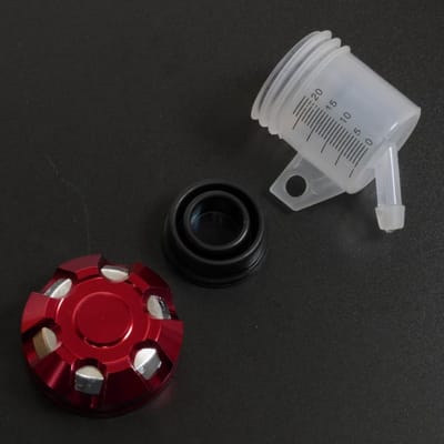 potje remvloeistof tun'r peugeot 50 xp6 motor 1997 tot 2003 nieuw rood