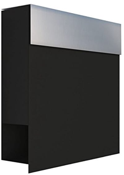 Design muurbrievenbus met krantenvak - Modern en Tijdloos