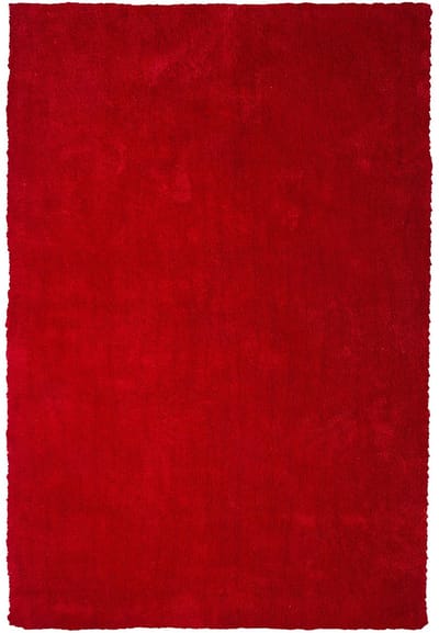 DEMRE - Shaggy vloerkleed - Rood - 200 x 300 cm - Polyester