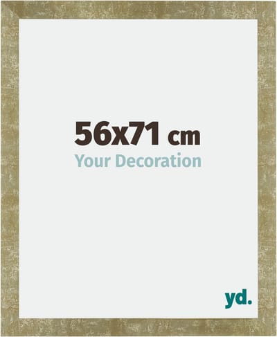 Your Decoration - Fotolijst 56x71 cm - MDF - Goud Antiek - Mura