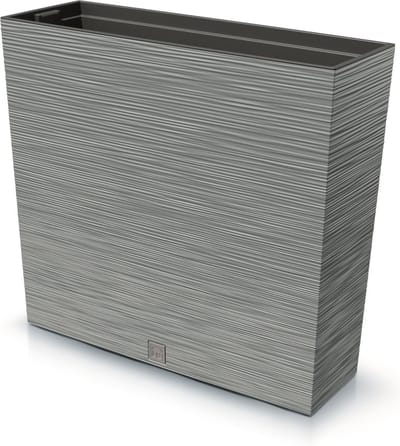 Prosperplast Furu Case Tower - Bloempot / Plantenbak met inzet - voor Binnen en Buiten - kleur beton (grijs)