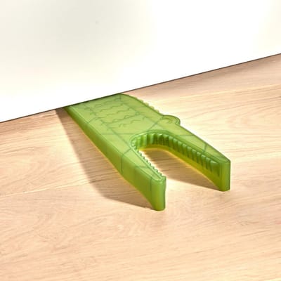 2-in-1 Schoenentrekker en Deurstopper Krokodil - Stabiele Uittrekhulp voor Alle Schoenen