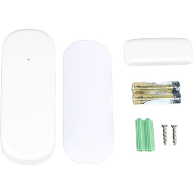Deur Raam Alarm Huis Hotel Intelligent Magnetisch Sensor Alarm Anti Diefstal Beveiligingsalarm Voor Tuya white