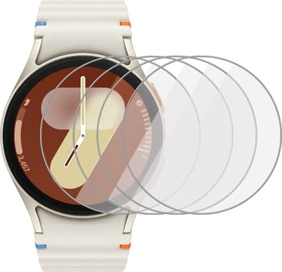 4x Screenprotector geschikt voor Samsung Galaxy Watch 7 40mm - Folie Screen Protector