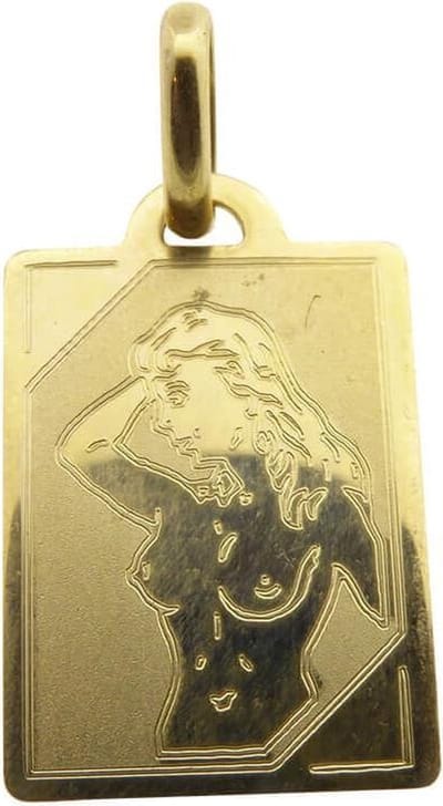 Geel gouden maagd sterrenbeeld hanger
