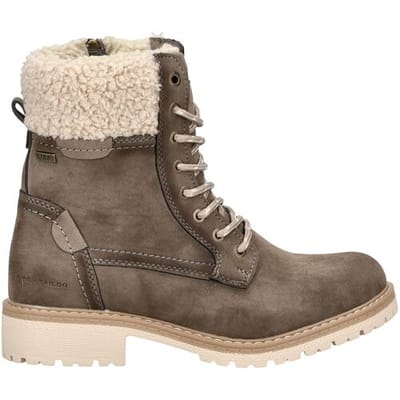Tom Tailor - Waterdichte laarzen met voering - Maat 37 - taupe