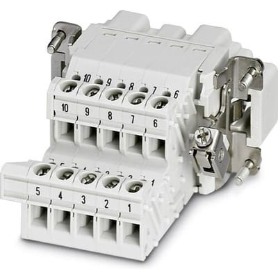HC-B 10-A-UT-PEL-M - Terminal Adapter HC-B 10-A-UT-PEL-M Phoenix Contact Inhoud: 5 stuk(s)