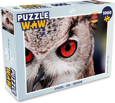Puzzel Vogel - Uil - Oehoe - Legpuzzel - Puzzel 1000 stukjes volwassenen