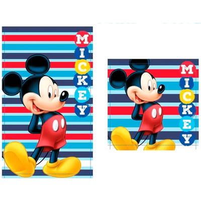 Katoenen badhanddoek Disney Mickey (x2)