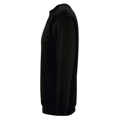 SOLS Uniseks Adult New Supreme Sweatshirt (Zwart)