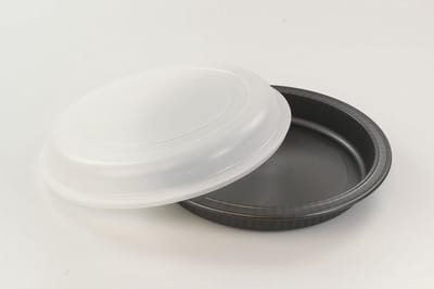 Taartvorm met deksel - Cakevorm rond - Bakken en bewaren - Ovenbestendig tot 250°C - Diameter 23 cm