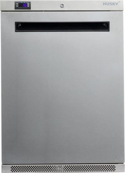Husky FSS2H-SD-SS-NL-HU - Vrijstaande Vriezer - RVS Uiterlijk - Met Vrieslade - D label