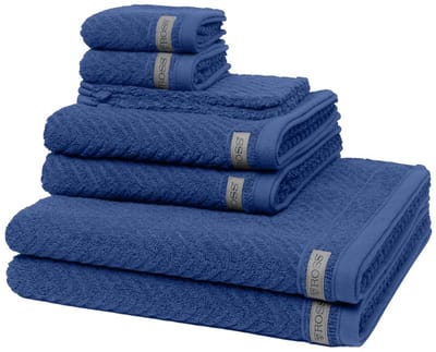 Ross Dames en Heren 2 X washandjes 2 X gasten- 2 X douche- 2 X handdoek - in set Smart
