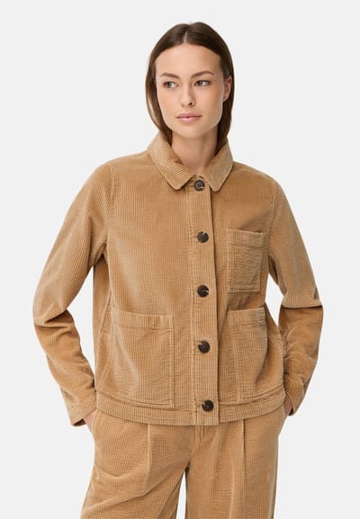 camel active Indoor blazer met zakken - Maat womenswear-36 - Karamel