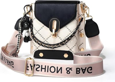 Stijlvolle Dames Crossbody Tas, PU Schoudertas voor Mobiele Telefoon, Ideaal voor Reizen met Verstelbare Breedte en Ruimte voor Essentiële Spullen