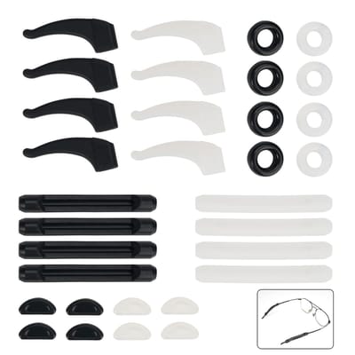 Dailygoods- Brillenaccessoires Antislip - Siliconen Brillenbeugel - Neuspads - Brillenhouder - Sportbrillen - Zachte/Elastische Materialen - Brillensteun