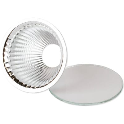 The Light Group SLC reflectorlamp 24° met glas voor LED spot ART, aluminium