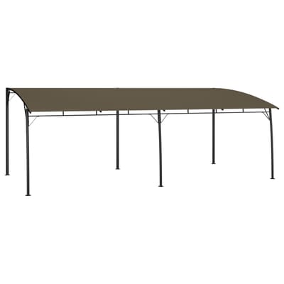 vidaXL - Zonnescherm - luifels - 6 - x - 3 - x - 2,55 - m - Taupe