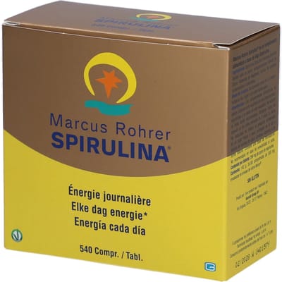 Marcus Rohrer Spirulina Navulling 540 Tabletten