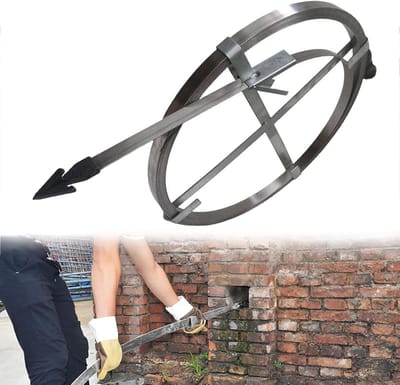 Ontstoppingsboor - Rioolvijzel - Afvoer Ontstoppen - Mangaanstaal Flexibel - 10 Meter - Zilver