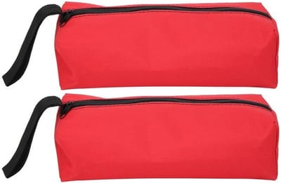 Gereedschapstas Draagbaar - 2 Stuks - Multifunctionele Opbergtas - Polyester 600D - Opslaggereedschap - Afmetingen 25 x 8,5 x 7 cm