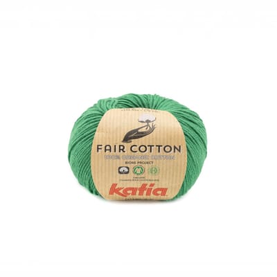 Katia Fair Cotton - 42 flessengroen - Biologisch Katoengaren