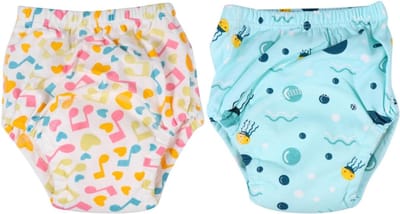 Baby Trainingsbroekjes - Luier Oefenbroekjes - Potty Training - Lekvrij Ontwerp - 21 x 17 cm - Diverse Kleuren