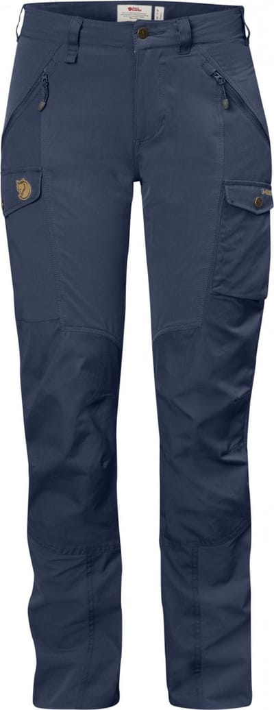 Fjällräven Nikka Trousers Curved W - Black - Outdoor Kleding - Broeken - Lange broeken