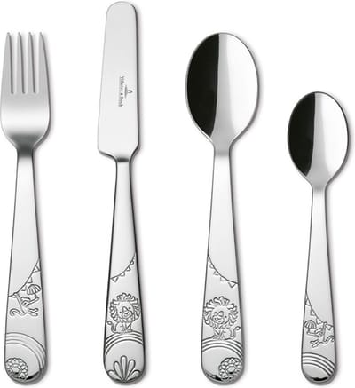 Kinderbesteck Roar like a Lion Set van 4