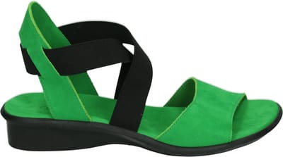 Arche - SATIA - Sandalen met hakDames Sandalen - Kleur: Groen - Maat: 38
