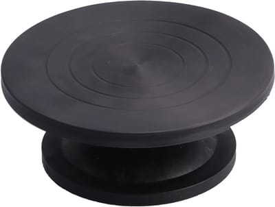 Professionele Draaitafel voor Sculpturen, Pottenbakken en Cake Decoratie - 30 cm Handmatige Sculpting Tool met Stabiele Basis en Hoogwaardige Afwerking