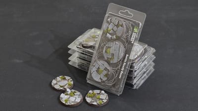 Temple Bases Pre-Painted (3x 50mm Round)