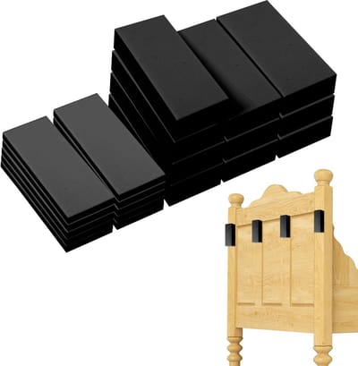 20 Stuks Hoofdbord Stoppen Set - Geluidsdempend Beschermmateriaal voor Meubels en Muren