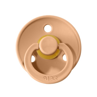BiBs Fopspeen - Rond - 0-6 Mnd - Peach