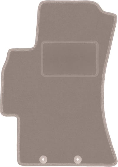 Beige bestuurdersmat voor: Subaru Forester III SUV (2008-2013)
