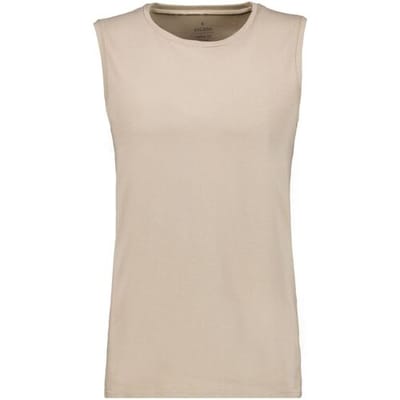 Ragman Ondermode Athletic Jersey Shirt Round Neck Walnut / male
