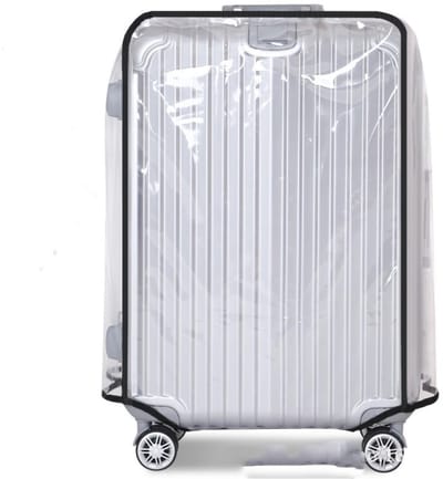 Dailygoods- Bagagebeschermer Waterdicht - Kofferhoes Transparant - Herbruikbaar - Lichtgewicht - Stofdicht - Geschikt voor 61-76 cm