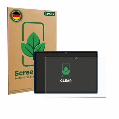 2 Stuks Screenprotector voor Biegedy B25 10.1" - Hoogwaardige Beschermfolie transparant