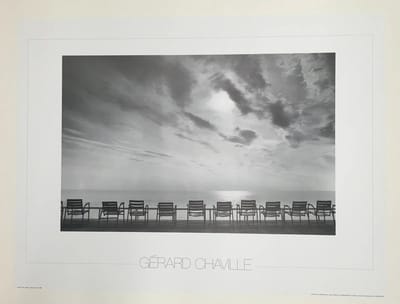 Poster - Zenith - Gerard Chaville - Zwart/Wit - Jaren 80 - 45x60 cm