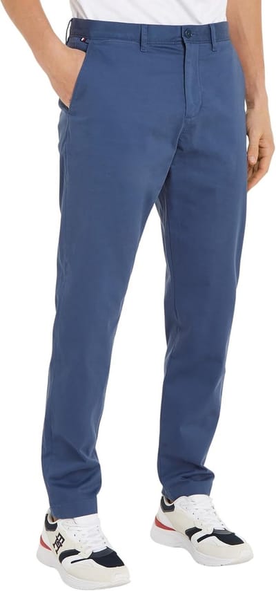 Heren Chino Broek Satijn Regular Fit | Comfortabele Lange Herenbroek