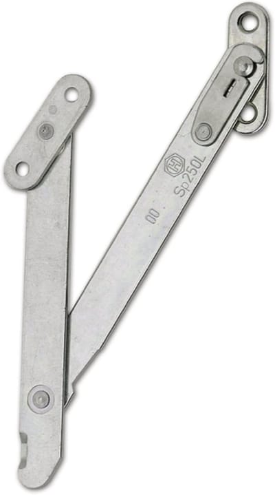 Vouwschaar - Raambeslag - Raambeveiliging - Verzinkt staal - 250 mm