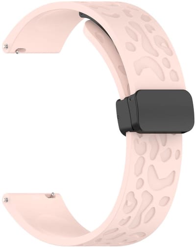 Siliconen bandje - geschikt voor Garmin Venu 2s / 3s / 4 (41mm) / Vivoactive 4s / Forerunner 255s / 265s - Huawei Watch GT 5 Pro - 42mm / GT 6 / GT 5 / GT 4 - 41mm - roze