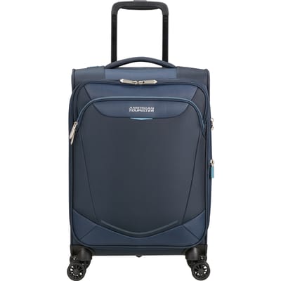 American Tourister Summerride Spinner 55/20 Expandable TSA Length 35Cm Navy