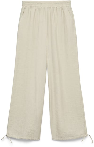 Vero Moda Broek met wijde pijpen VMHEAVEN Mid waist Broek
