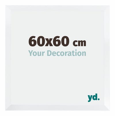 Your Decoration - Fotolijst 60x60 cm - MDF - Wit Mat - Catania